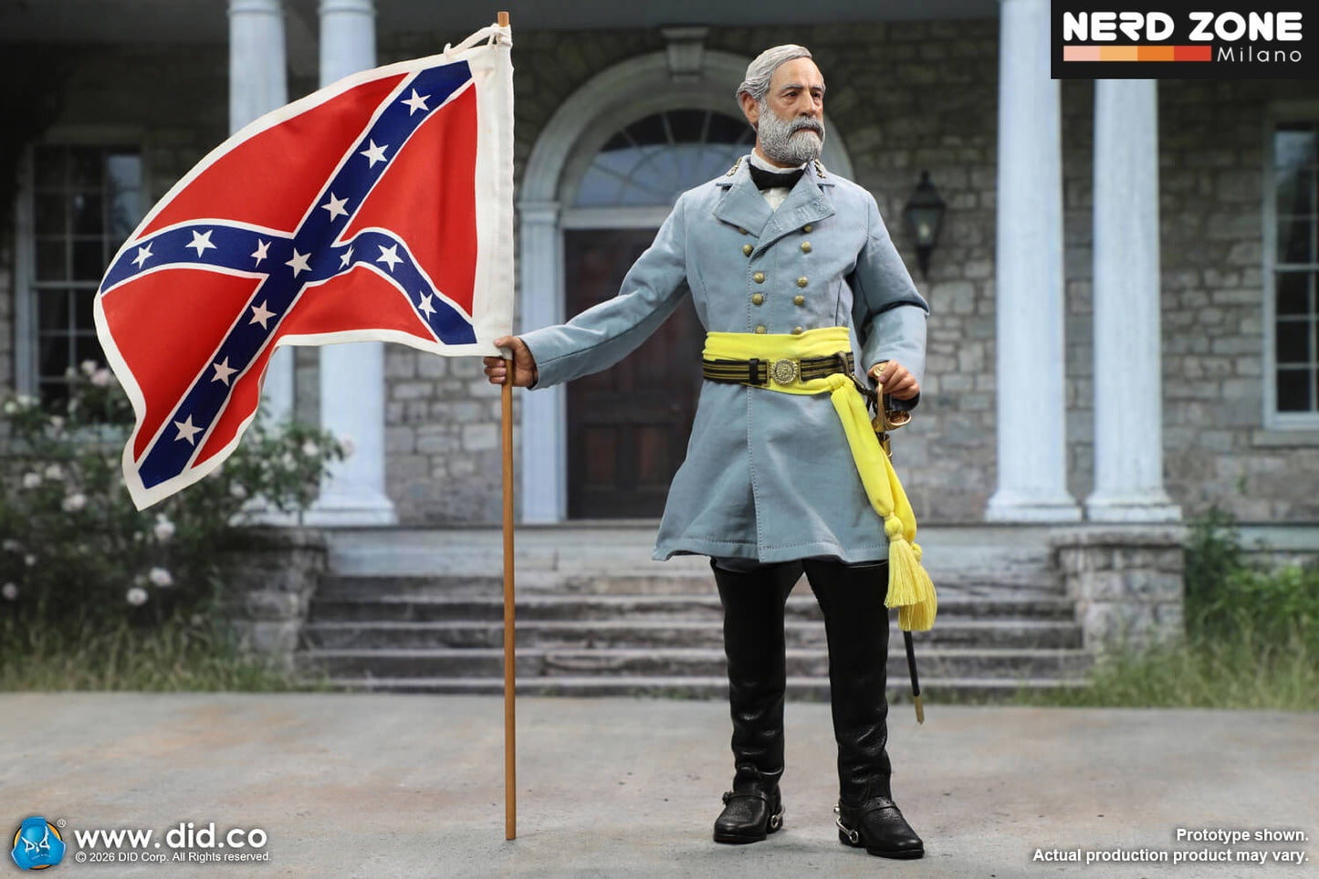 PRE ORDINE - DID NS80198 1/6 U.S. Civil War Confederate Army General – Robert Edward Lee