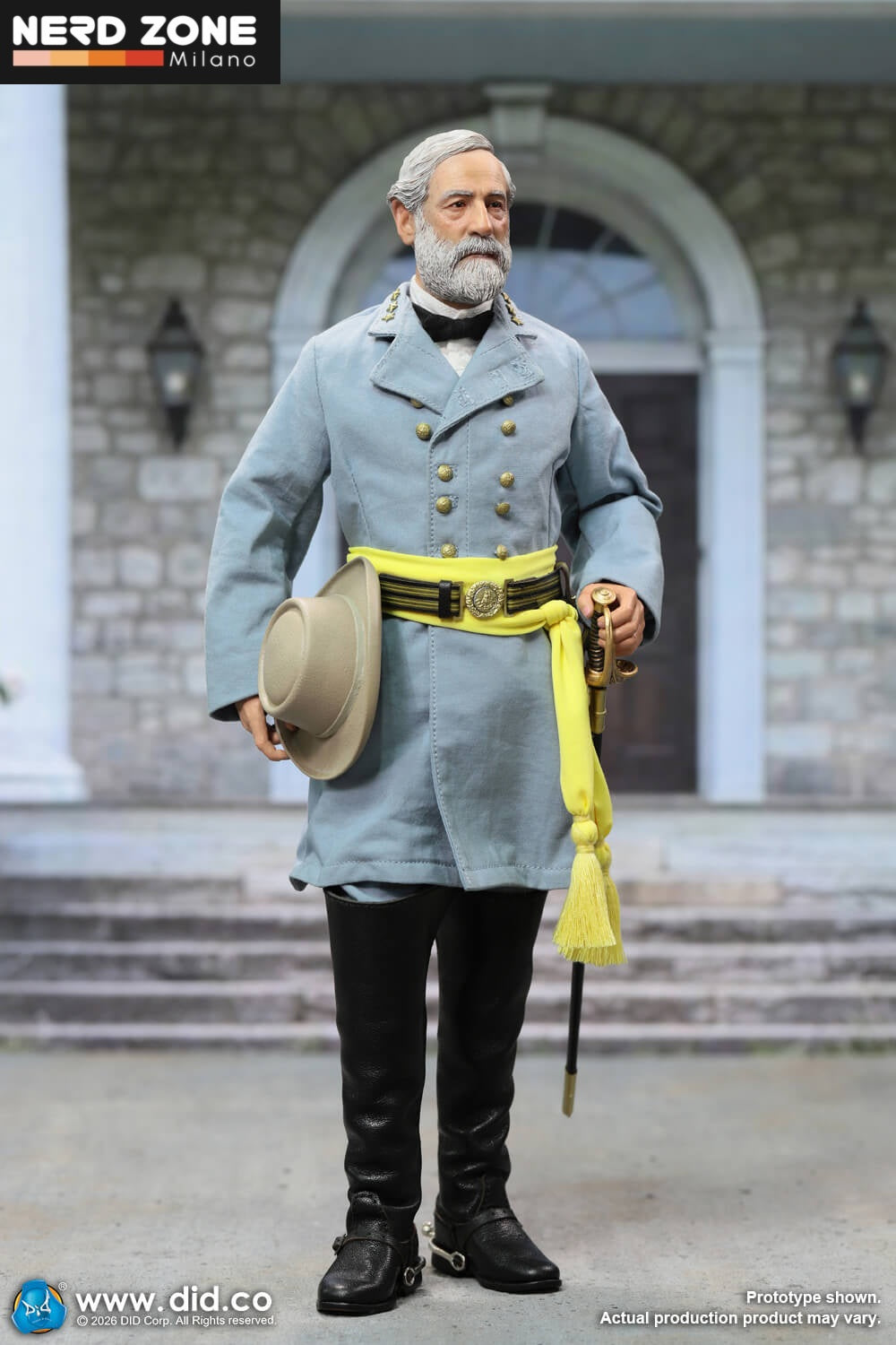 PRE ORDINE - DID NS80198 1/6 U.S. Civil War Confederate Army General – Robert Edward Lee