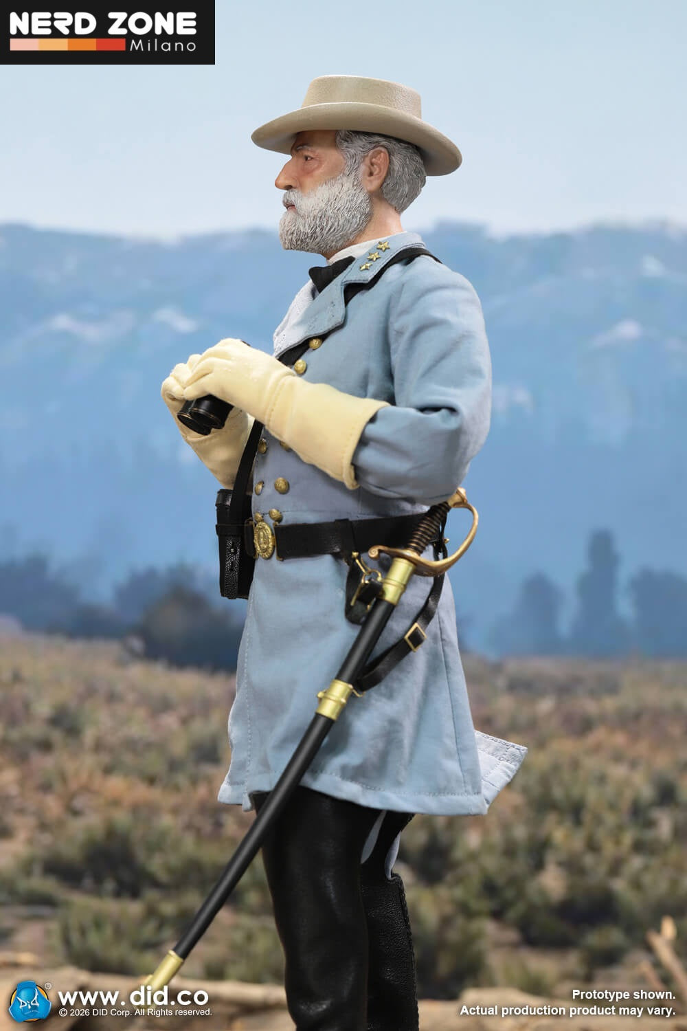 PRE ORDINE - DID NS80198 1/6 U.S. Civil War Confederate Army General – Robert Edward Lee