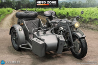 DID / 3R - E60075C 1/6 WWII German Zündapp KS 750 Motorcycle with Sidecar
