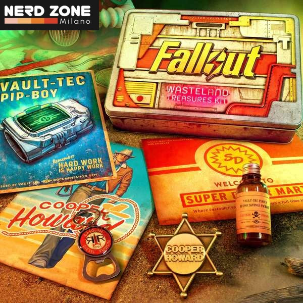 PRE ORDINE - DOCTOR COLLECTOR - Fallout Wasteland Treasures Kit