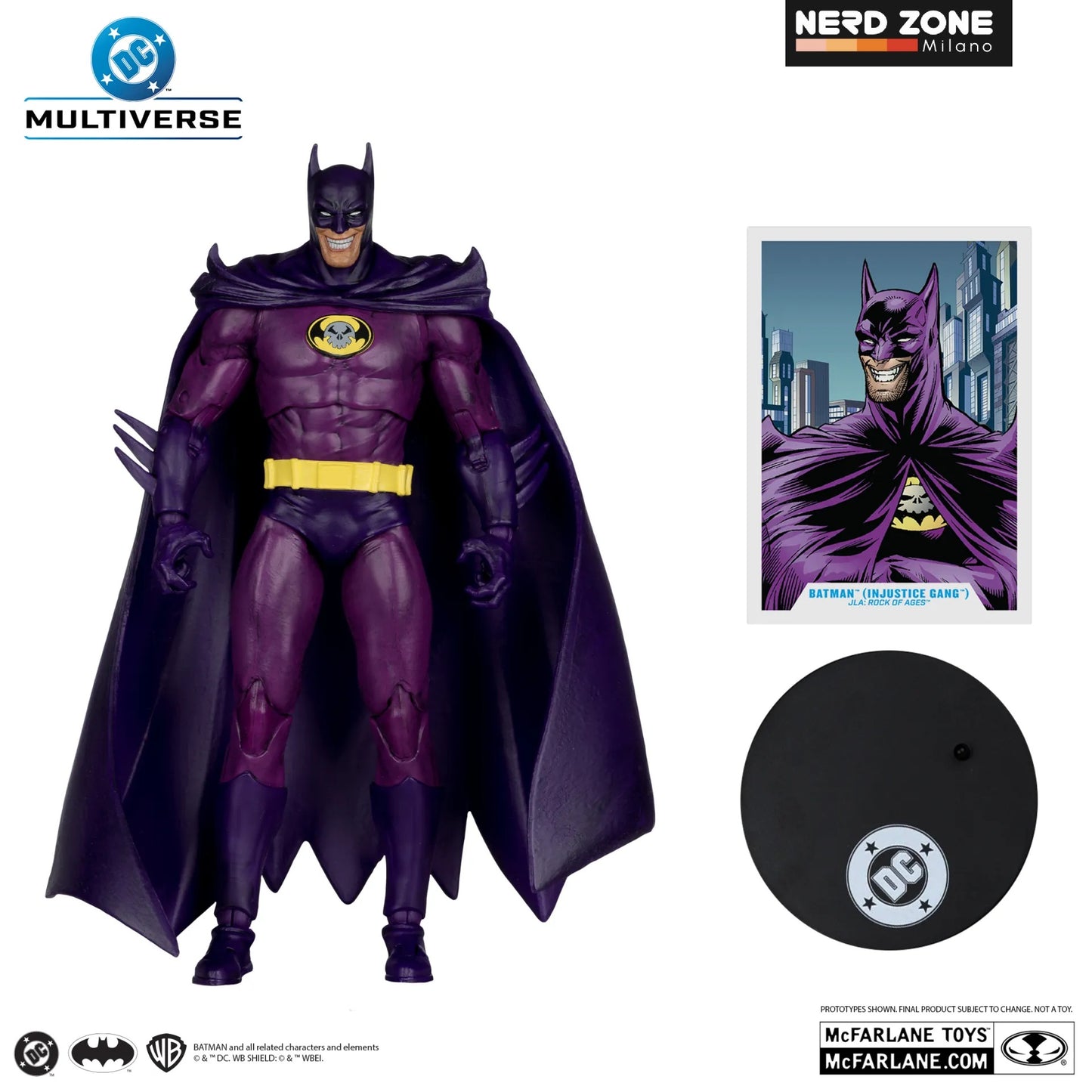 McFARLANE TOYS 2025 - Dc Batman 7inch Batman Injustice gang Action Figure