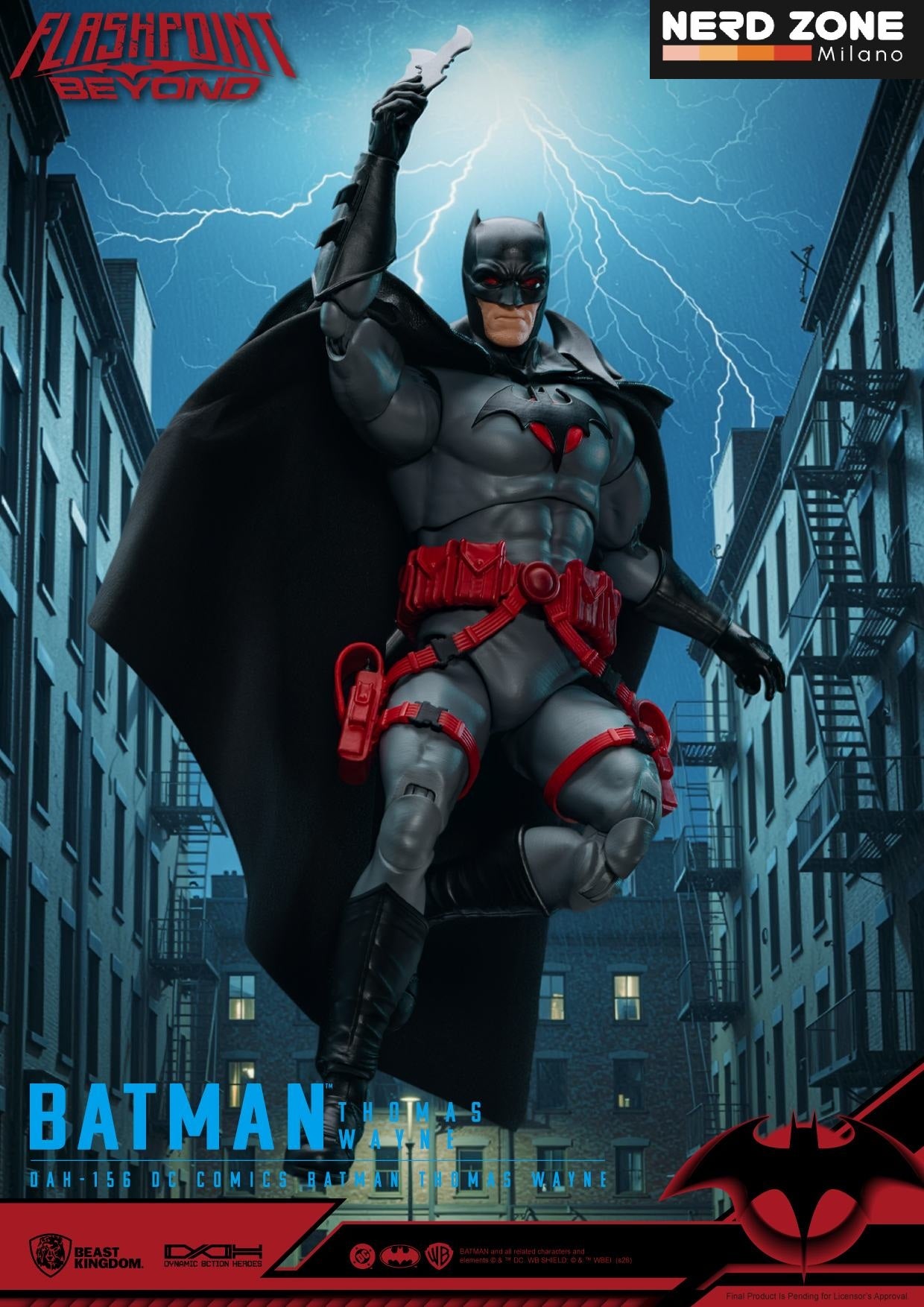 PRE ORDINE - BEAST KINGDOM - Dc Comics Batman Thomas Wayne Dah Figure