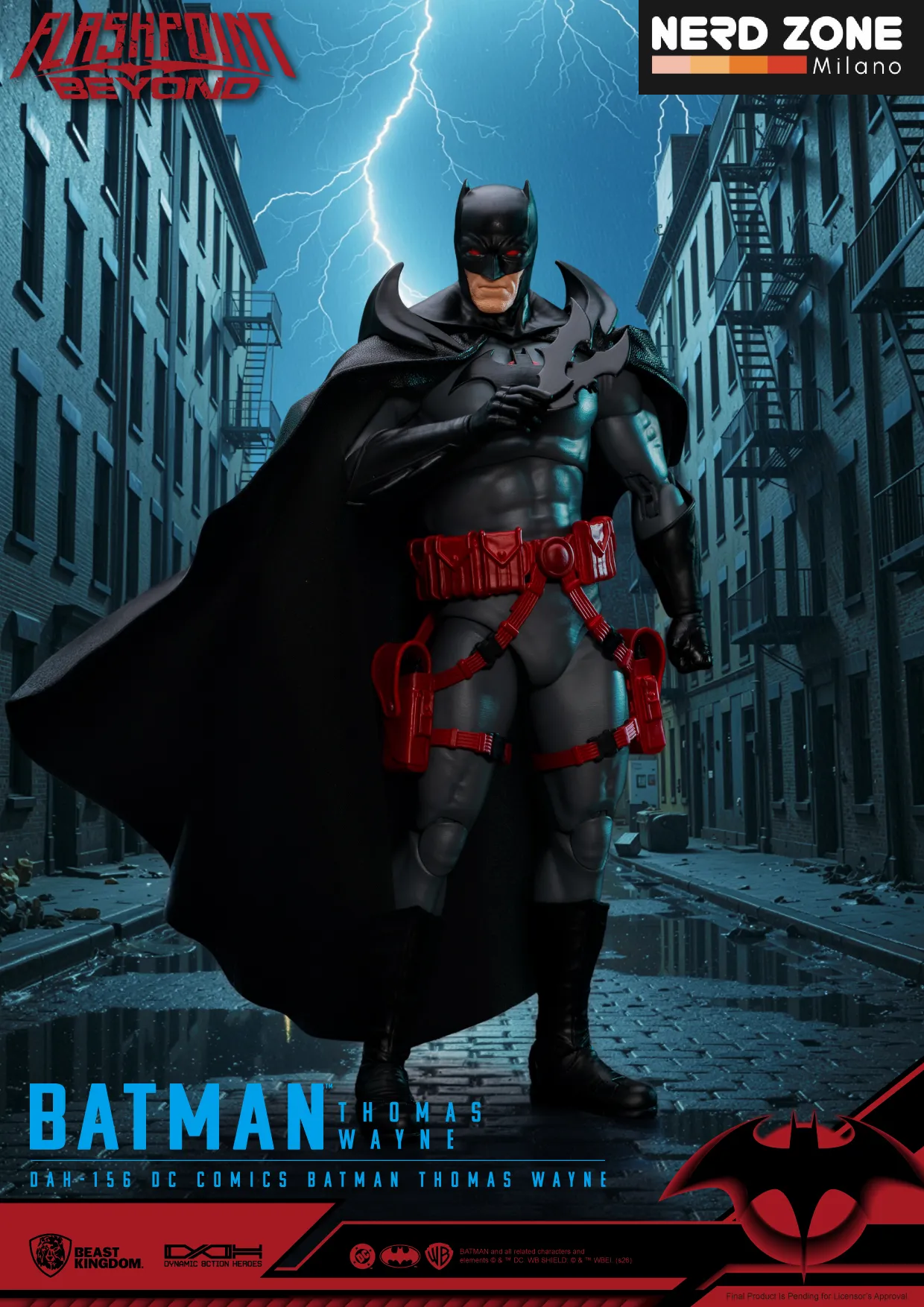 PRE ORDINE - BEAST KINGDOM - Dc Comics Batman Thomas Wayne Dah Figure