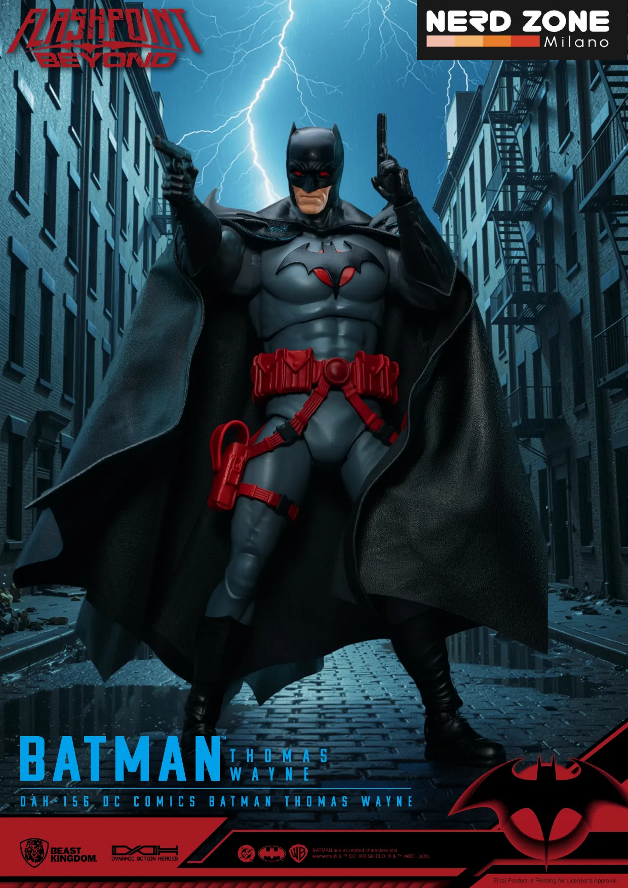 PRE ORDINE - BEAST KINGDOM - Dc Comics Batman Thomas Wayne Dah Figure