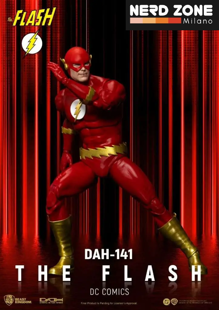 PRE ORDINE - BEAST KINGDOM - Dc Comics The Flash Dynamic Action Heroes