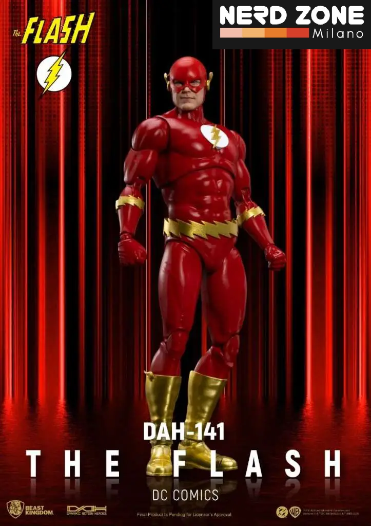 PRE ORDINE - BEAST KINGDOM - Dc Comics The Flash Dynamic Action Heroes