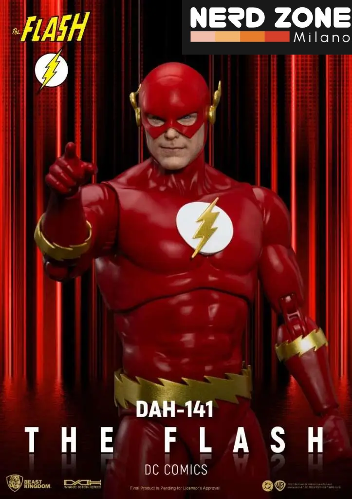 PRE ORDINE - BEAST KINGDOM - Dc Comics The Flash Dynamic Action Heroes