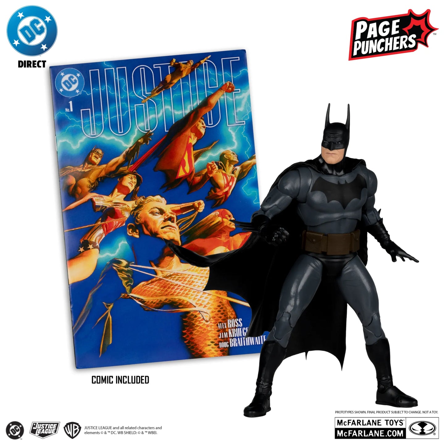 PRE ORDINE MCFARLANE 2025 Dc Direct 7inch Figure With Comic Wave 13 Asst (4)
