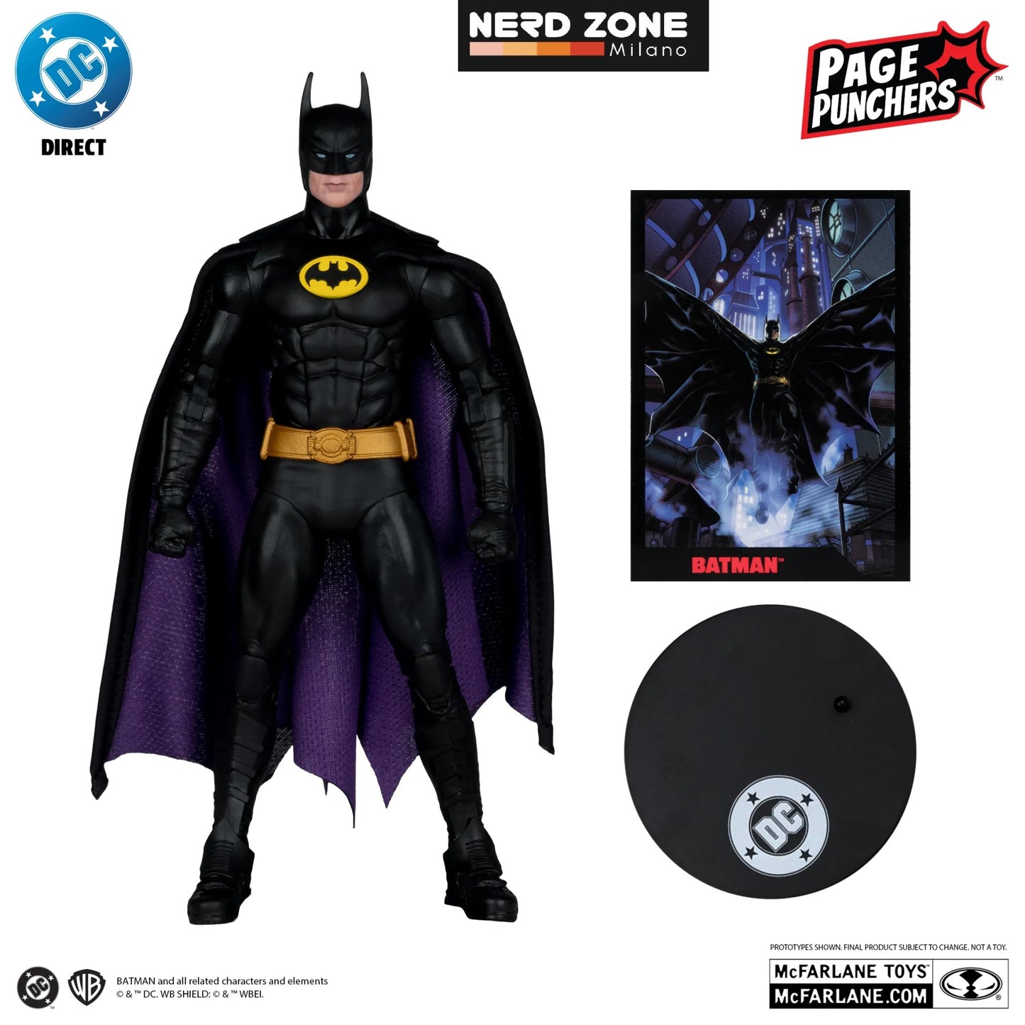 PRE ORDINE - MCFARLANE 2025 Dc Direct 7inch Figure With Comic Wave 13 - Batman '89 Comic Book Series