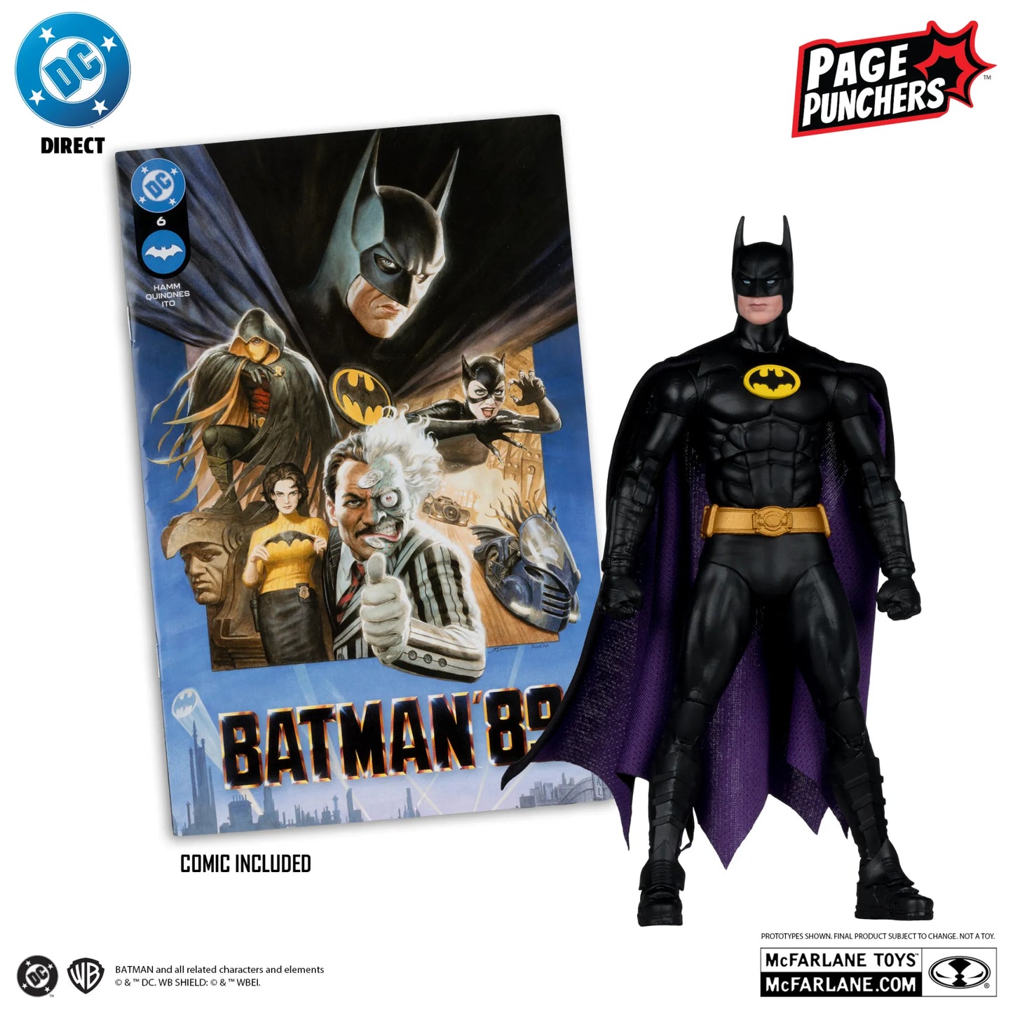 PRE ORDINE MCFARLANE 2025 Dc Direct 7inch Figure With Comic Wave 13 Asst (4)