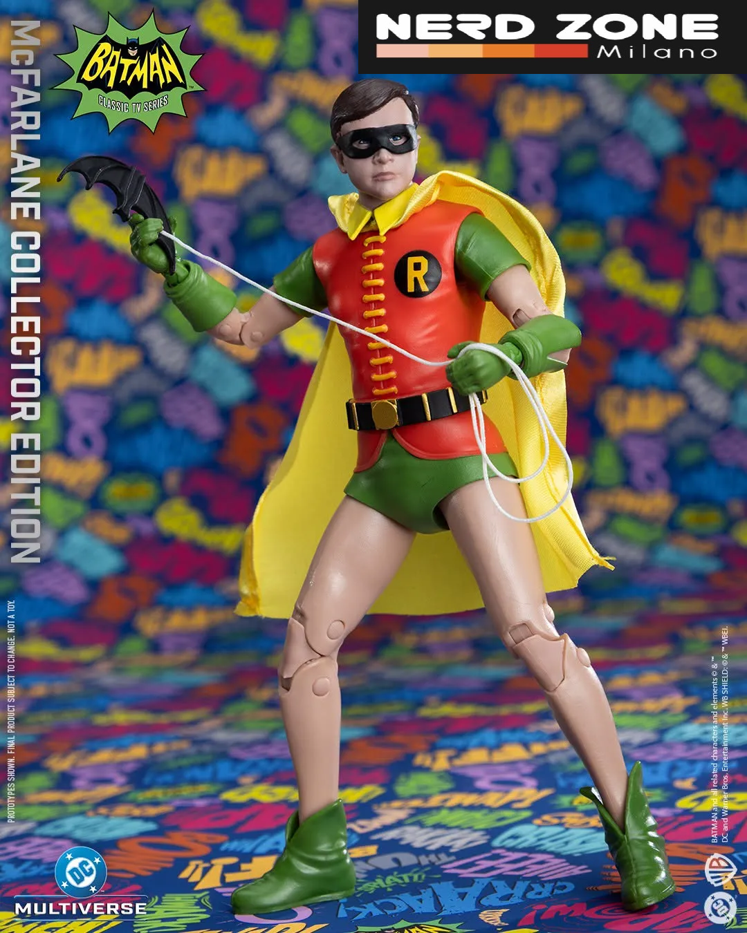 McFARLANE TOYS 2025 - Dc Mcfarlane Collector Ed Batman 1966 Batman And Robin 2‑pk Action Figure