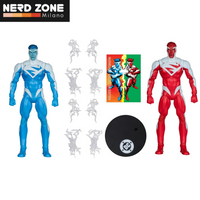 PRE ORDINE - McFARLANE TOYS 2025 - Dc Mcfarlane Collector Ed Superman Red Vs Superman Blue 2pk Action Figure