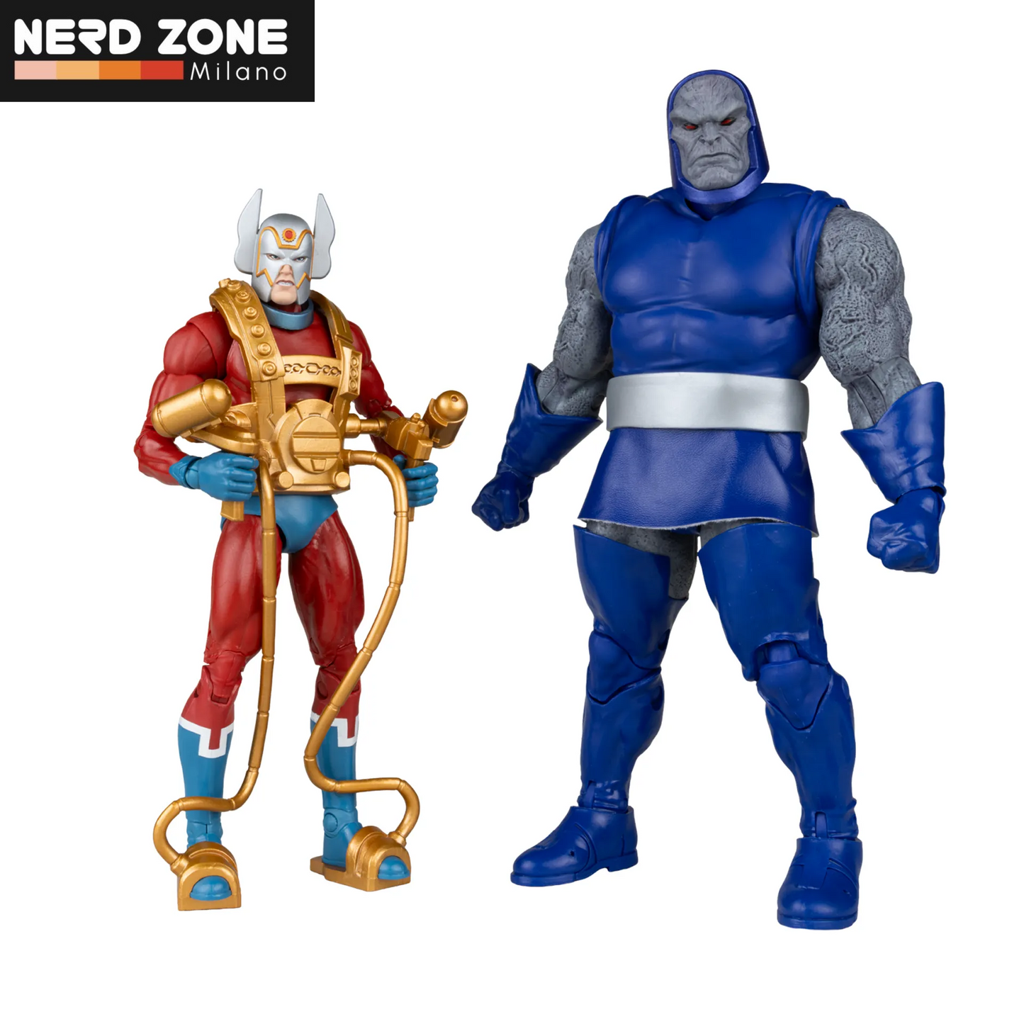 PRE ORDINE McFARLANE TOYS 2025 - Dc Multiverse 7in Darkseid Vs Orion Megafig 2pk