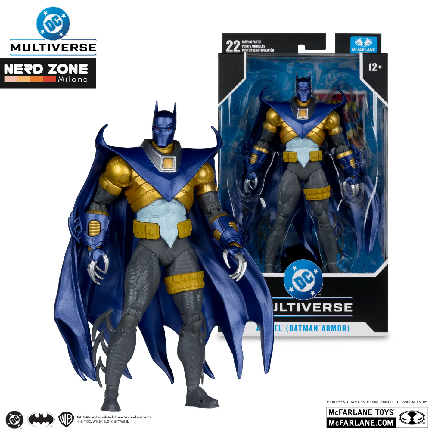PRE ORDINE - McFARLANE TOYS 2025 - Dc Multiverse 7inch Azrael Batman Knightquest Action Figure