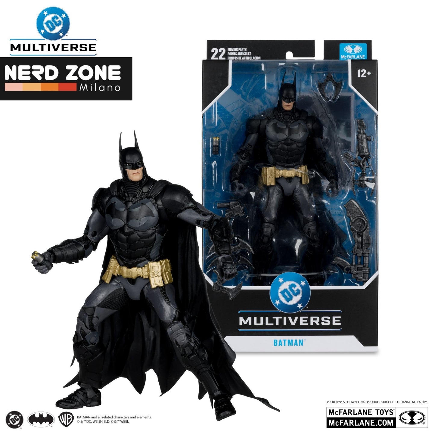 PRE ORDINE - McFARLANE TOYS 2025 - Dc Multiverse 7inch Batman Arkham Knight Action Figure