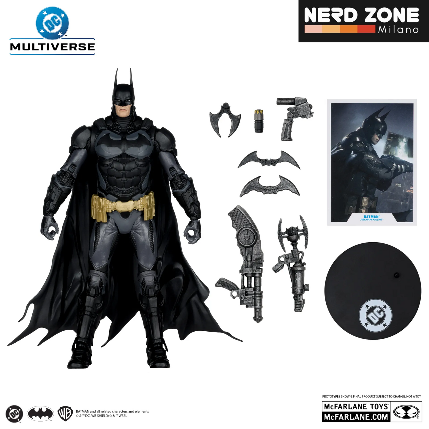 PRE ORDINE - McFARLANE TOYS 2025 - Dc Multiverse 7inch Batman Arkham Knight Action Figure