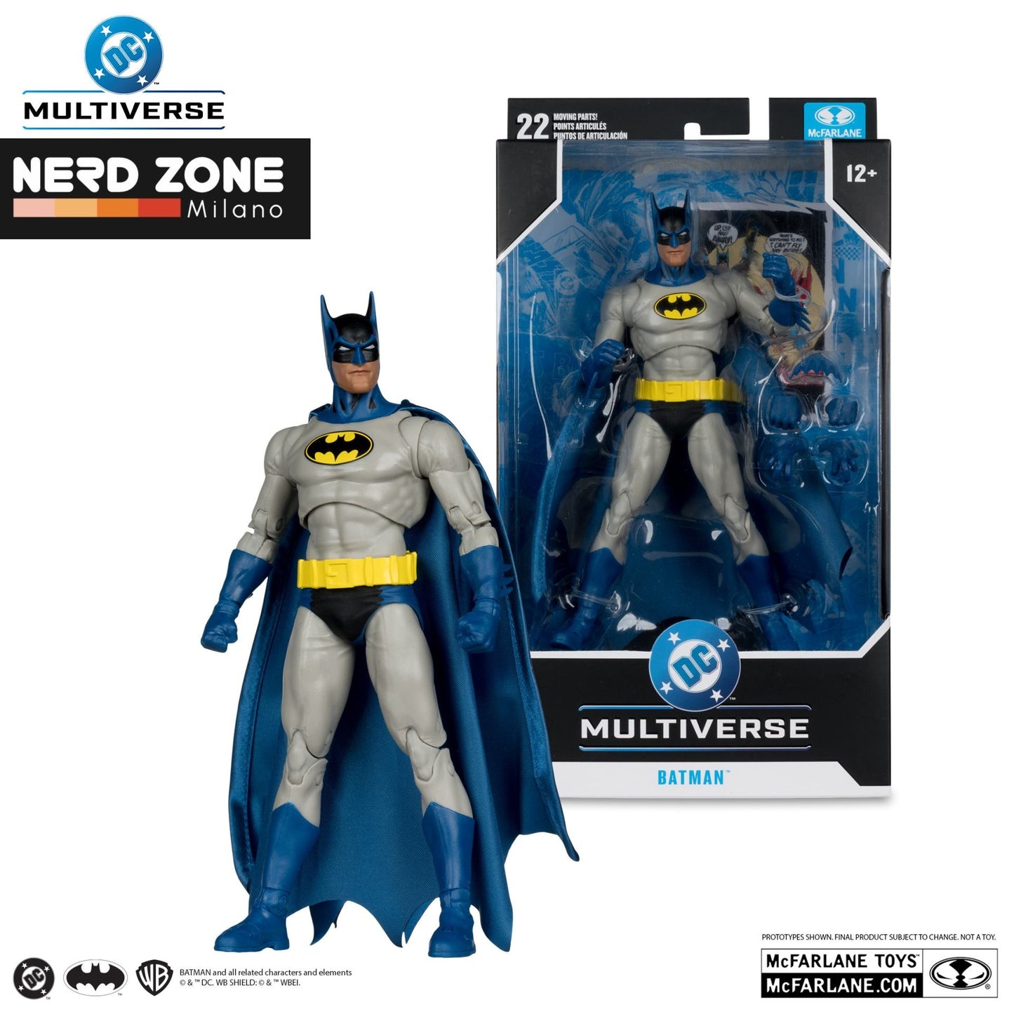 PRE ORDINE - McFARLANE TOYS 2025 - Dc Multiverse 7inch Batman Neal Adams Action Figure