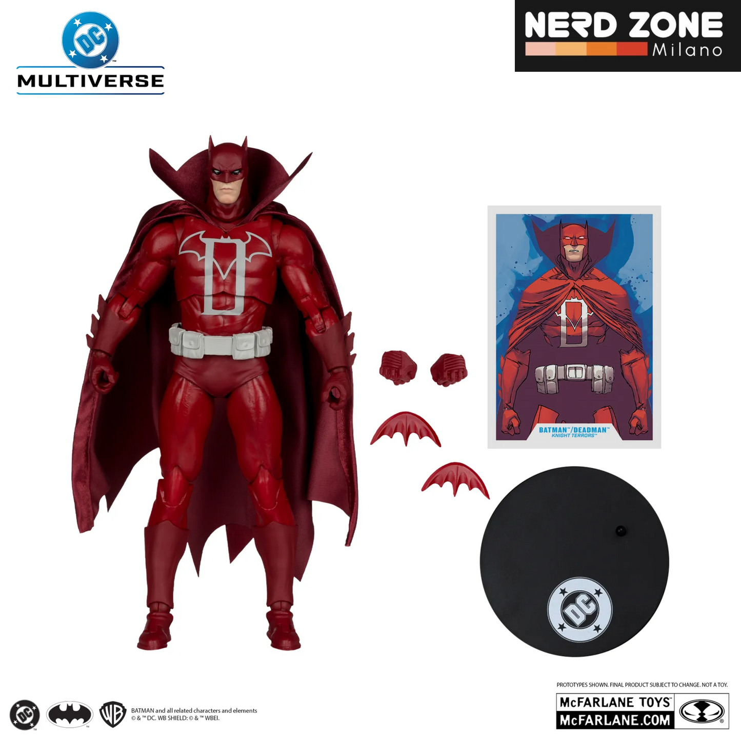 PRE ORDINE - McFARLANE TOYS 2025 - Dc Multiverse 7inch Batman/deadman Knight Terrors Action Figure