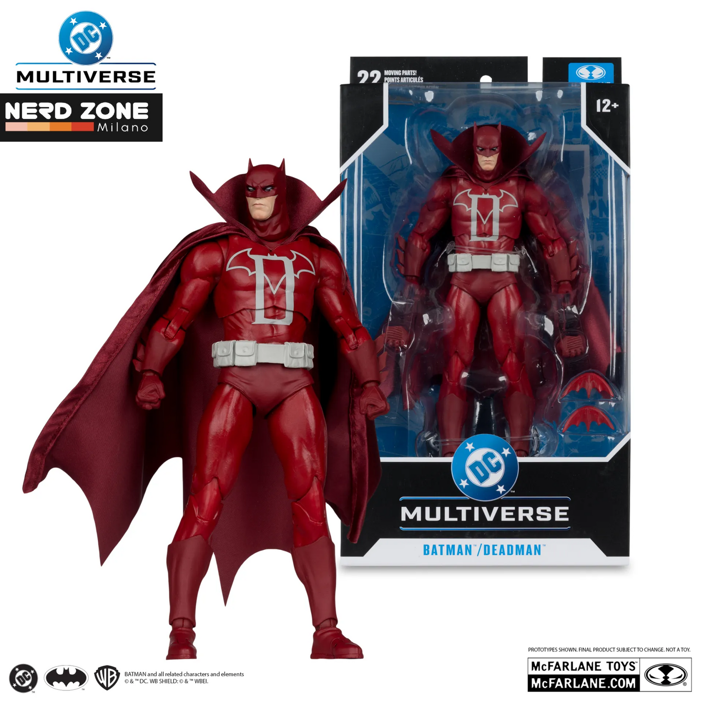 PRE ORDINE - McFARLANE TOYS 2025 - Dc Multiverse 7inch Batman/deadman Knight Terrors Action Figure