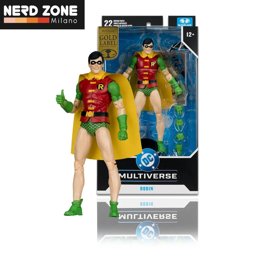 PRE ORDINE - McFARLANE TOYS 2025 - Dc Multiverse 7inch Robin Silver Age Action Figure