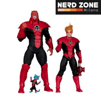 PRE ORDINE - McFARLANE TOYS 2025 - Dc Multiverse 7inch + Megafig Atrocitus And Red Lantern Corps Action Figure