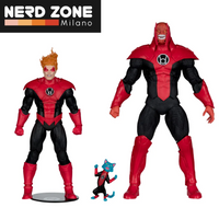 PRE ORDINE - McFARLANE TOYS 2025 - Dc Multiverse 7inch + Megafig Atrocitus And Red Lantern Corps Action Figure