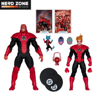 PRE ORDINE - McFARLANE TOYS 2025 - Dc Multiverse 7inch + Megafig Atrocitus And Red Lantern Corps Action Figure