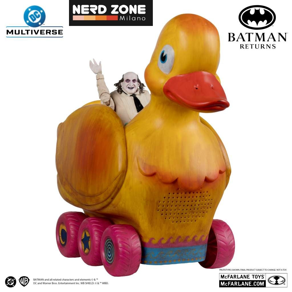 McFARLANE TOYS 2025 - Dc Multiverse Batman Returns The Duck With Penguin Vehicle