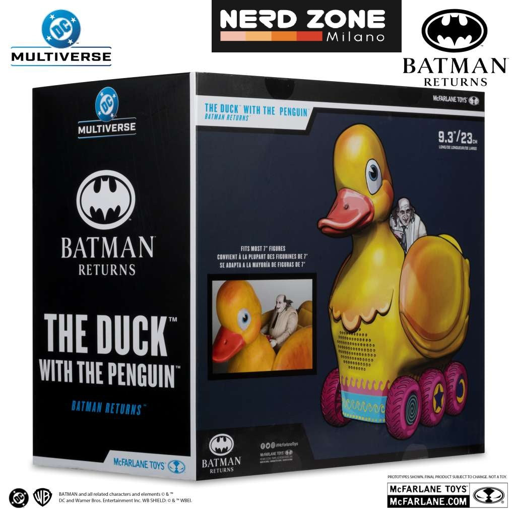 McFARLANE TOYS 2025 - Dc Multiverse Batman Returns The Duck With Penguin Vehicle