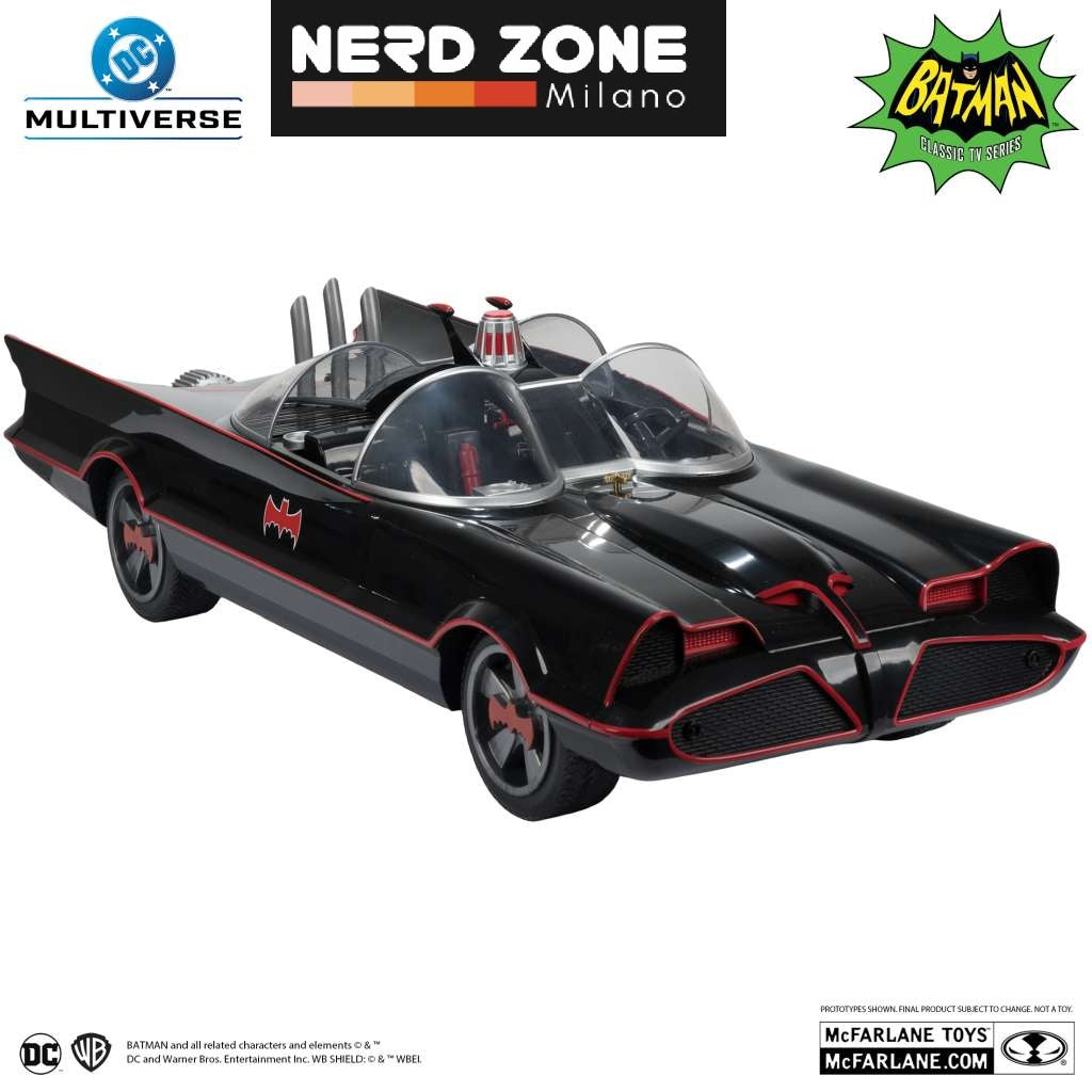 McFARLANE TOYS 2025 - Dc Multiverse Vehicles Batman 1966 Batmobile