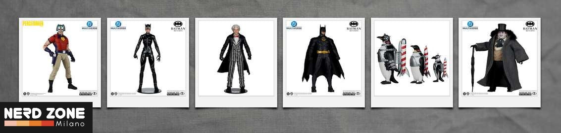 McFARLANE TOYS 2025 - Dc Theatrical Dlx Batman Returns 7inch Af Set (6)