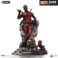 IRON STUDIOS - MARVEL - Deadpool & Wolverine Deadpool 1/10 Statue