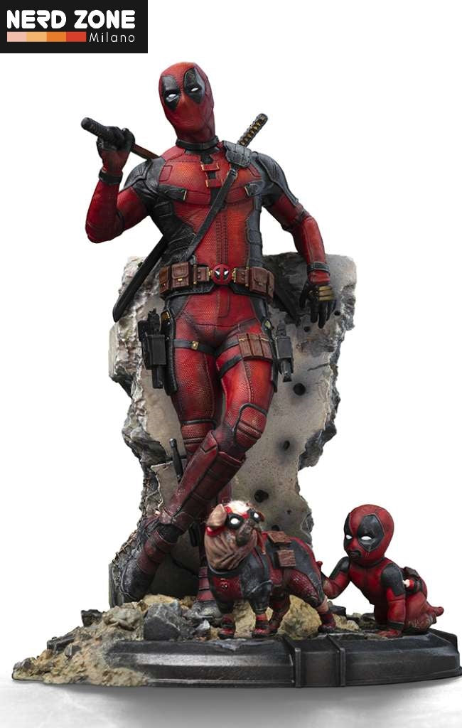 IRON STUDIOS - MARVEL - Deadpool & Wolverine Deadpool 1/10