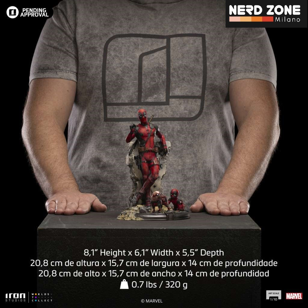 METALS 97813 Marvel Deadpool Figura (Bianco), Nero/Bianco, 10,2 cm METALS 97813 Marvel Deadpool Figura (Bianco), Nero/Bianco, 10,2 cm