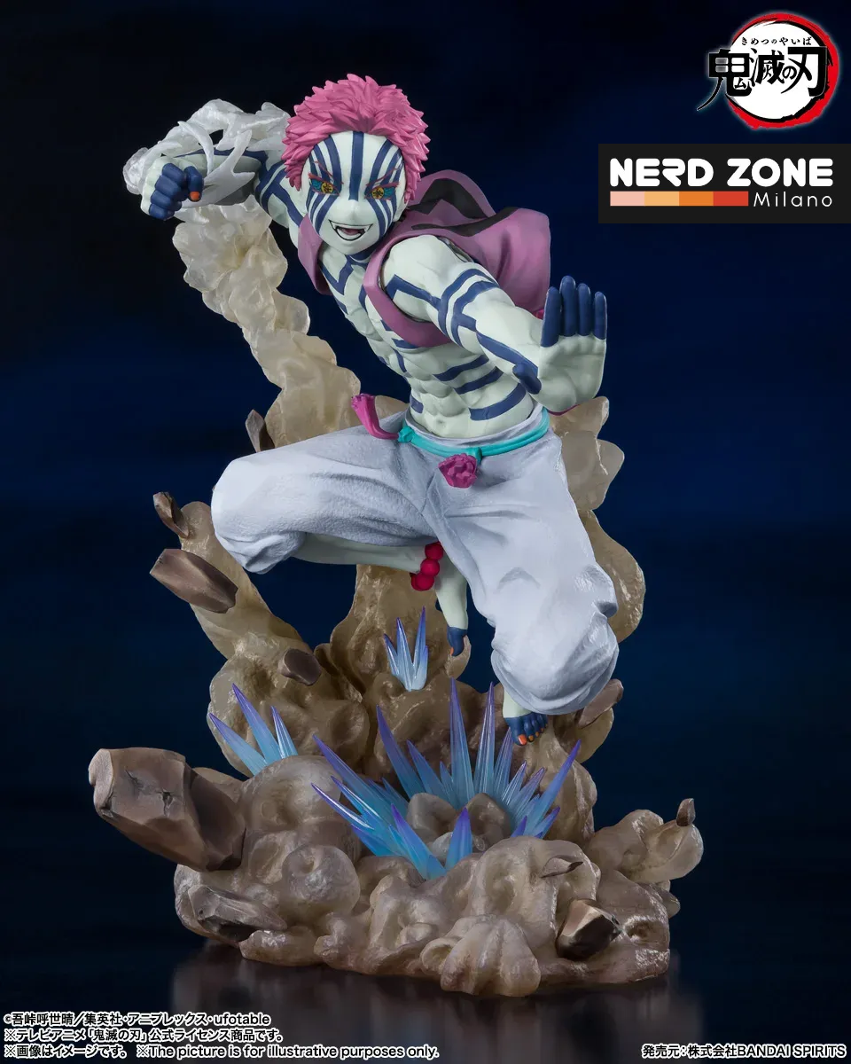 PRE ORDINE - BANDAI - FIGUARTS ZERO Demon Slayer Akaza Upper Three Figuartszero