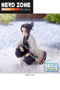 SEGA Goods -Demon Slayer: Kimetsu no Yaiba PM Perching PVC Statue Shinobu Kocho Hashira Meeting (re-run) 10 cm