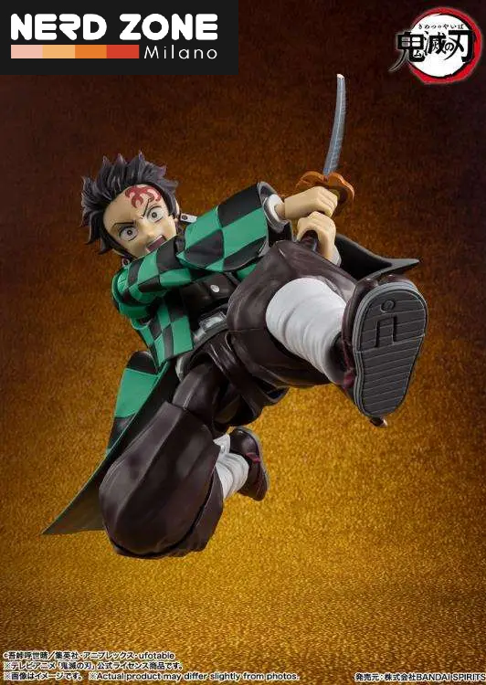 BANDAI - S.H. FIGUARTS Demon Slayer Tanjiro Kamado Final Battle In The Infinty Castle Shf
