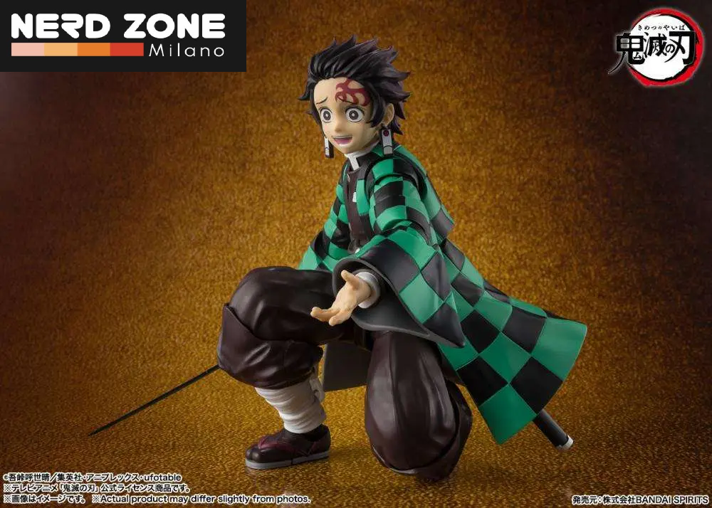 BANDAI - S.H. FIGUARTS Demon Slayer Tanjiro Kamado Final Battle In The Infinty Castle Shf