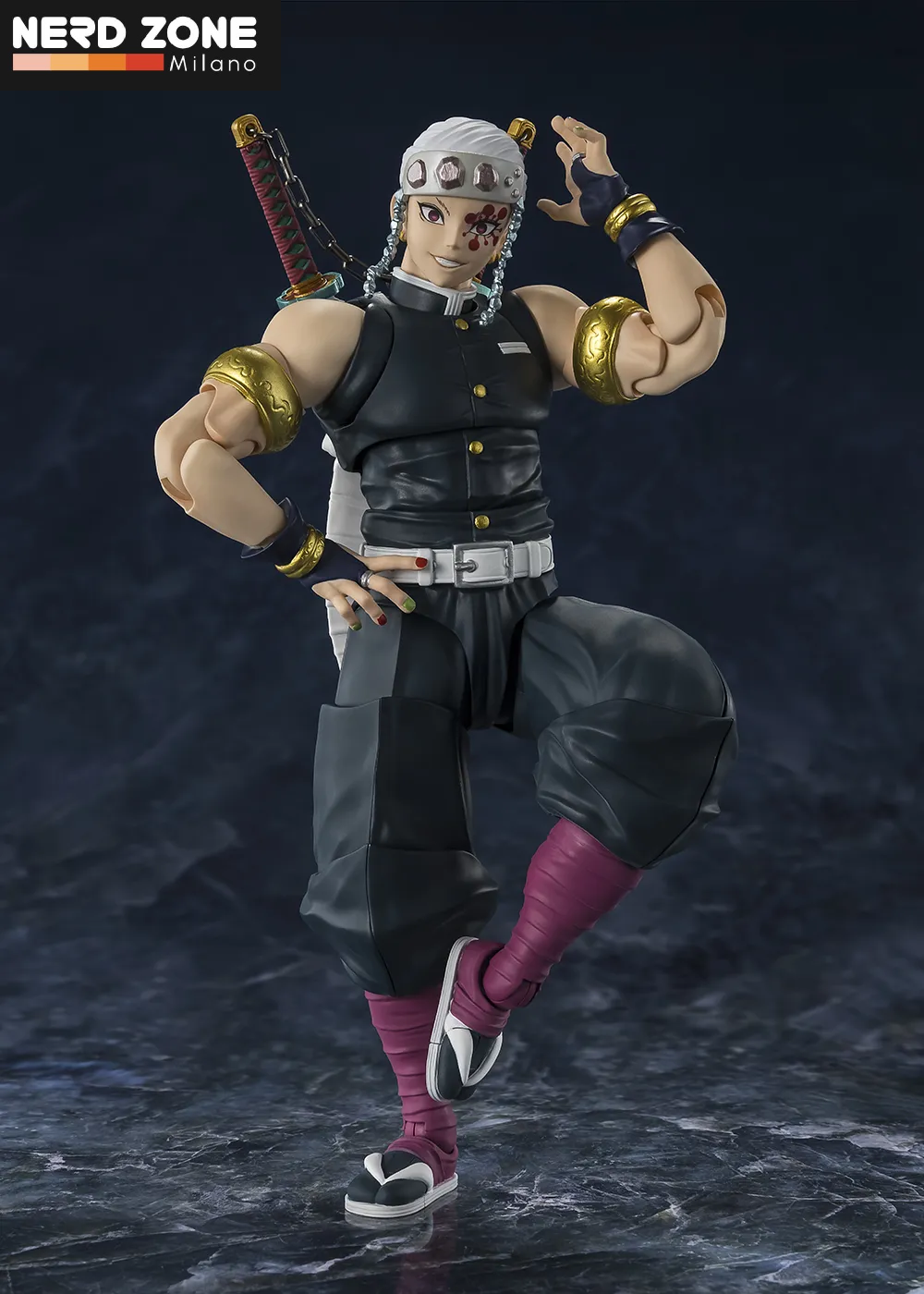 PRE ORDINE - BANDAI - S.H. FIGUARTS Demon Slayer Uzui Tengen S.h.figuarts