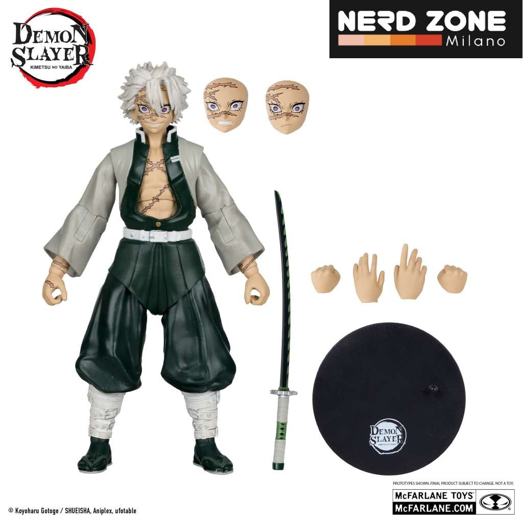 McFARLANE TOYS 2025 - Demon Slayer Wv7 Season 3 Action Figure Set (3)