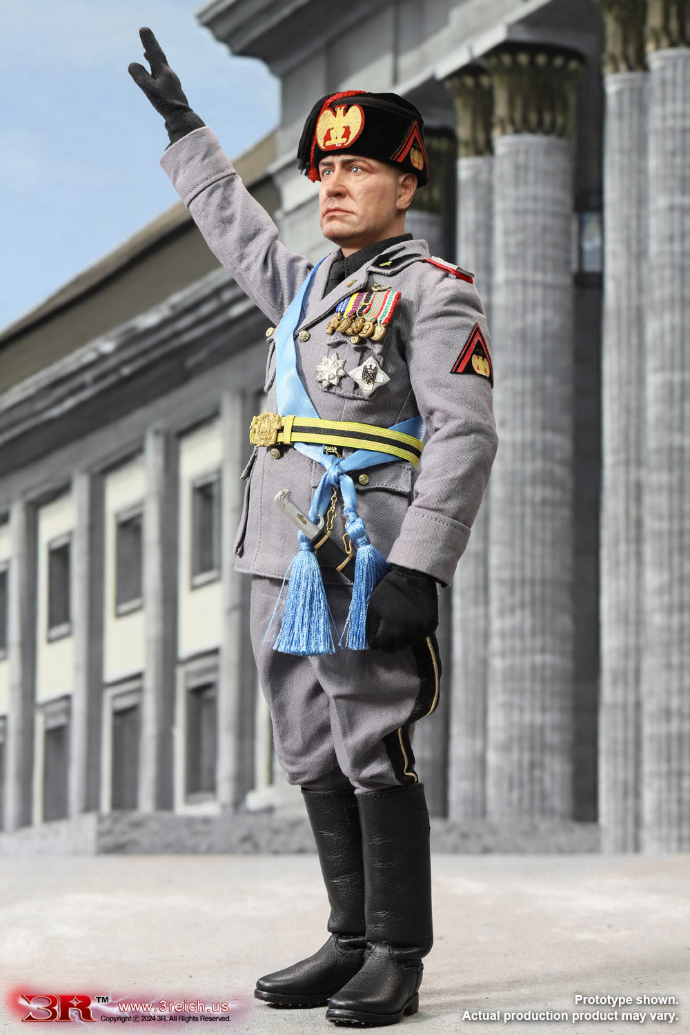 DiD/3R – Il Duce – Benito Mussolini – GM653 – 1/6 Scale Figure