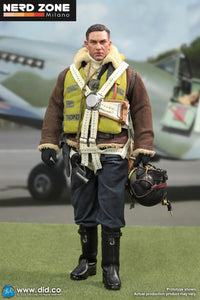 DiD/3R – K80187 1/6 WWII British Pilot Squadron Leader – Tom