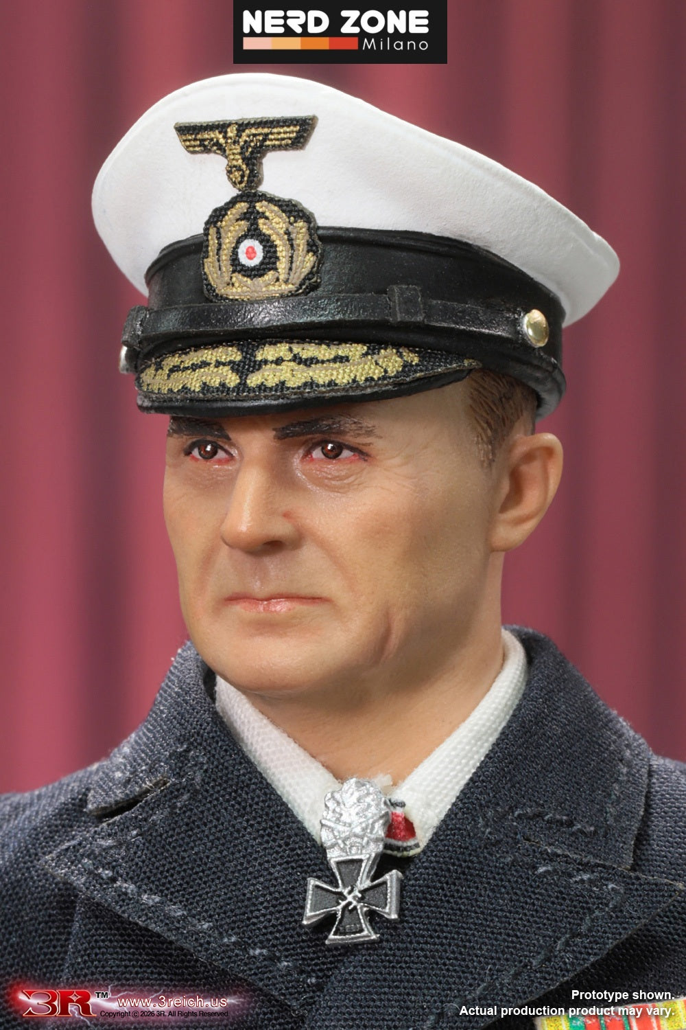 PRE ORDINE DiD/3R – Karl Dönitz WWII German Großadmiral 1/12 Scale Mini Reich Series TG0009