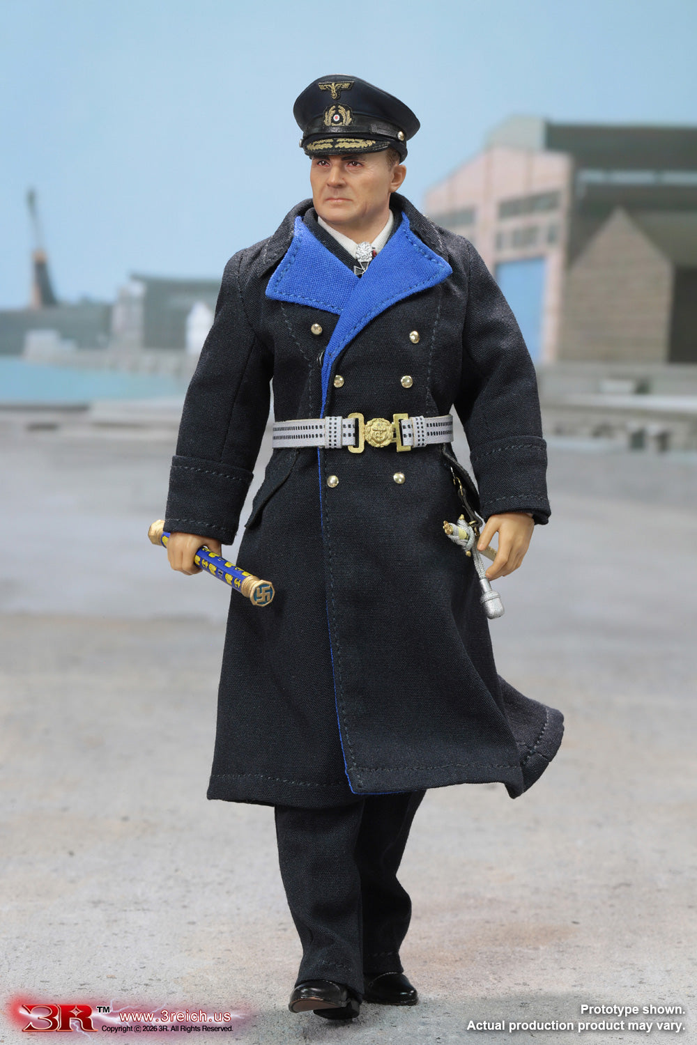 PRE ORDINE DiD/3R – Karl Dönitz WWII German Großadmiral 1/12 Scale Mini Reich Series TG0009