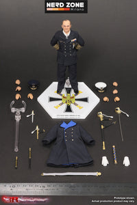 PRE ORDINE DiD/3R – Karl Dönitz WWII German Großadmiral 1/12 Scale Mini Reich Series TG0009