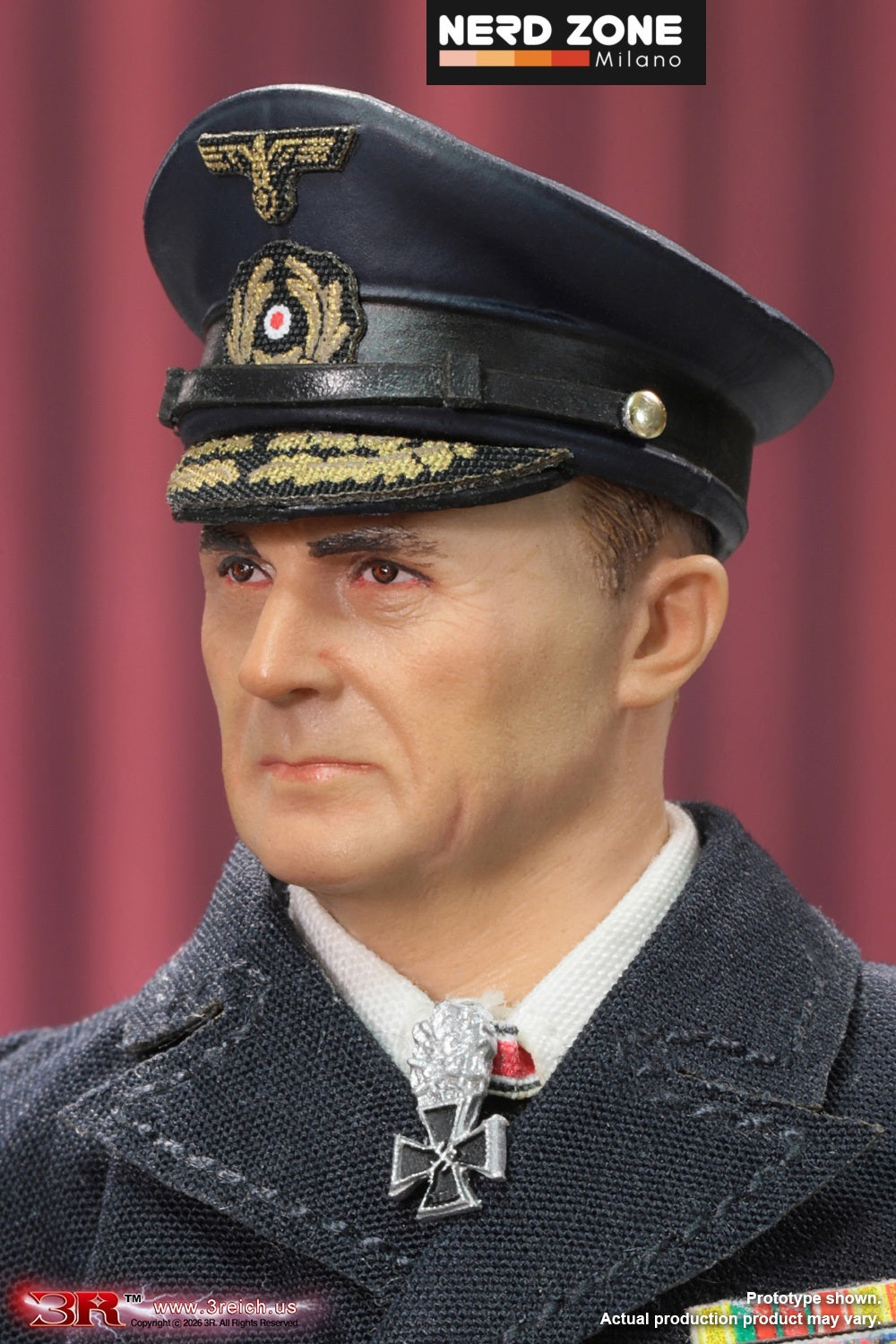 PRE ORDINE DiD/3R – Karl Dönitz WWII German Großadmiral 1/12 Scale Mini Reich Series TG0009