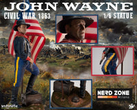 INFINITE STATUE - John Wayne Civil War 1863 1/6 Statue