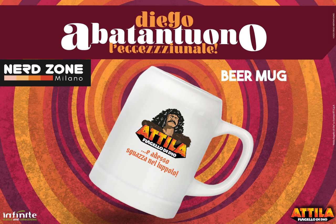 INFINITE STATUE - Diego Abatantuono Attila Exclusive Beer Mug