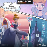 PRE ORDINE - IRON STUDIOS - Disney Anime Princess Cinderella Pvc Statue